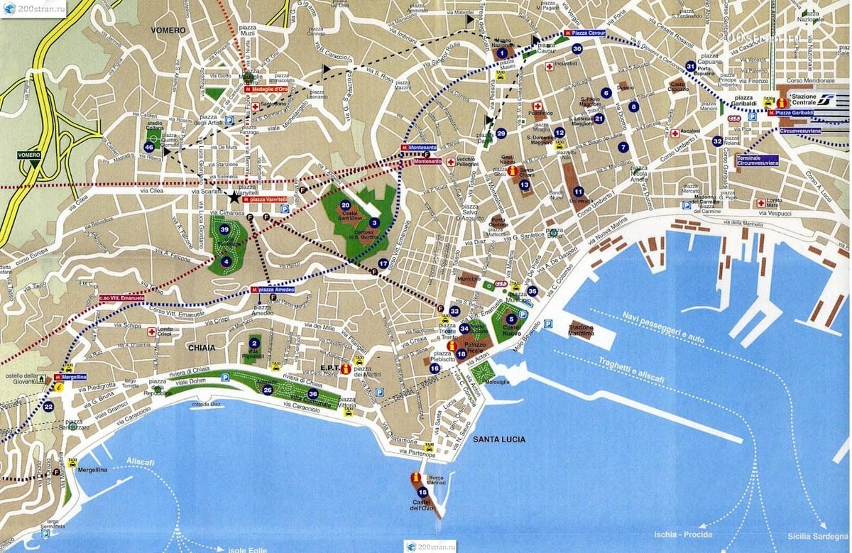 napoli peta kota