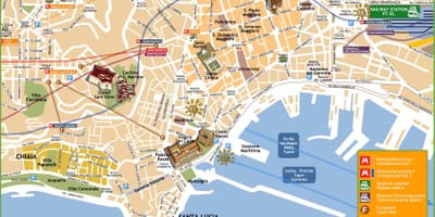 Naples italia peta wisata