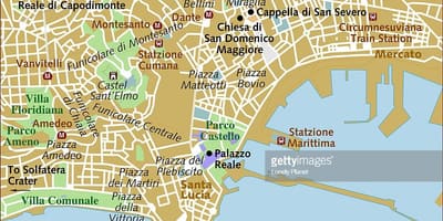 Kota Naples peta
