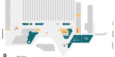 Peta dari napoli centrale stasiun kereta api