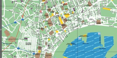 Naples-tempat wisata peta